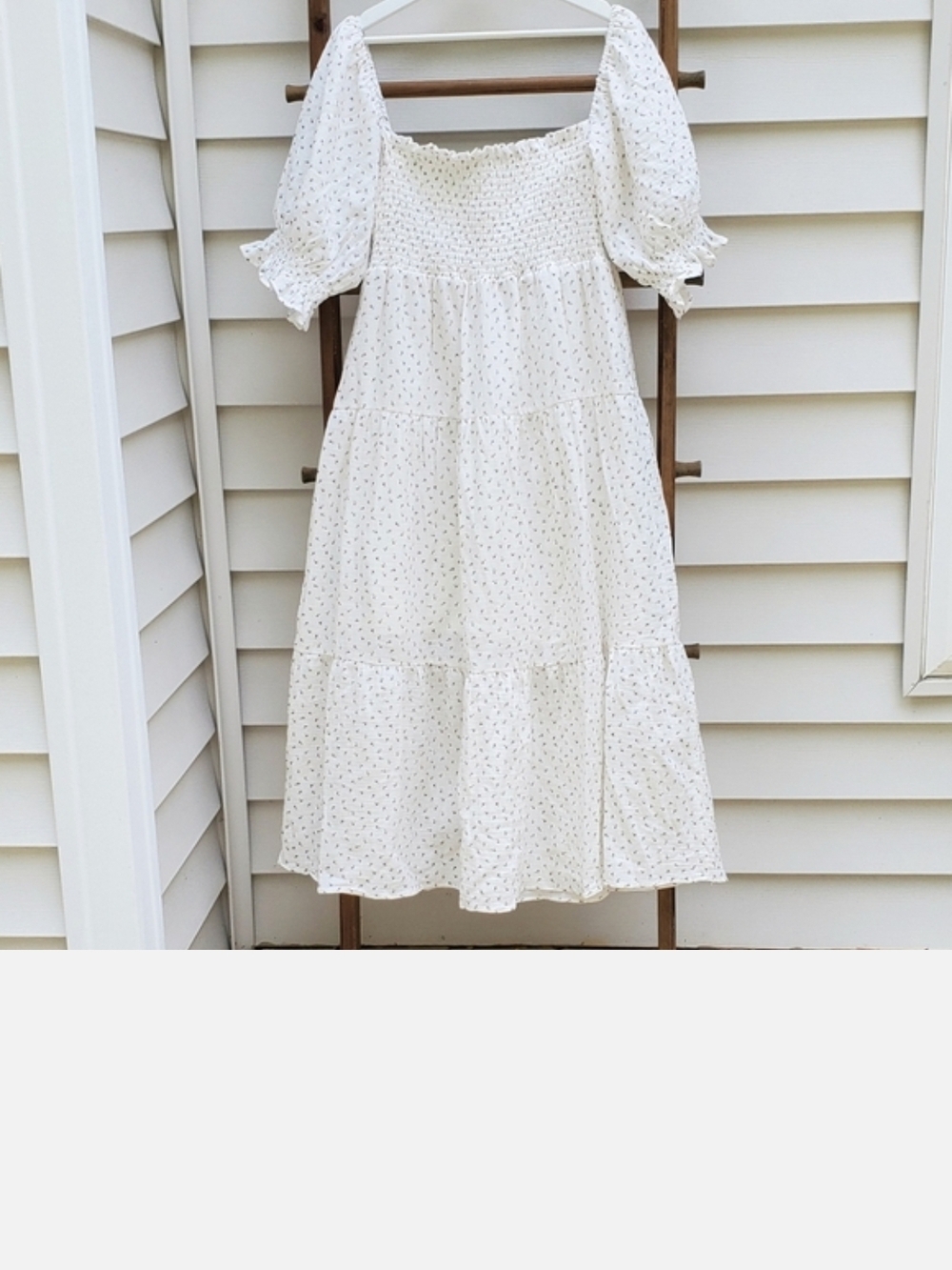 Opt Frankie Floral Rose Midi Dress